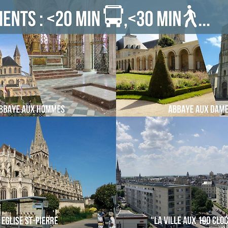 شقة Belle Vaucelles • Renove Et Design • Parking, Wifi كان المظهر الخارجي الصورة