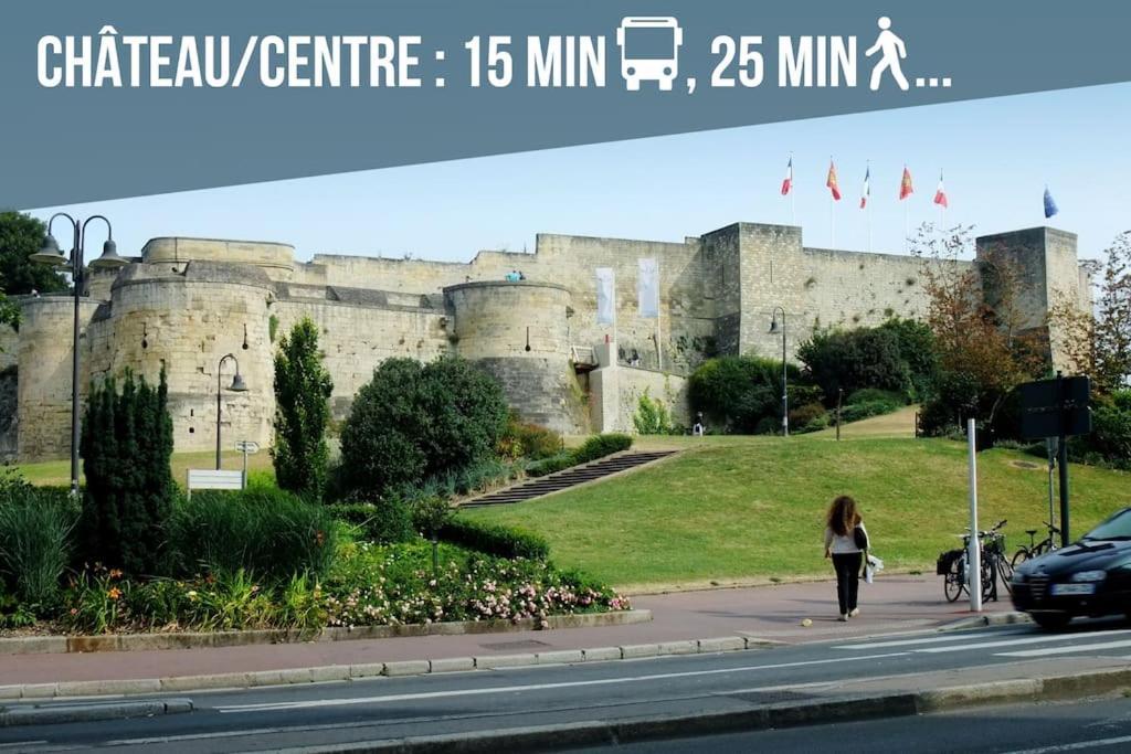 شقة Belle Vaucelles • Renove Et Design • Parking, Wifi كان المظهر الخارجي الصورة